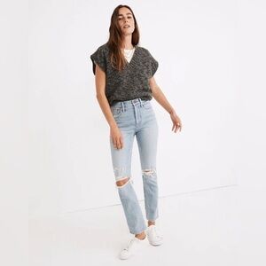 Madewell | Distressed Knees Perfect Vintage Jeans